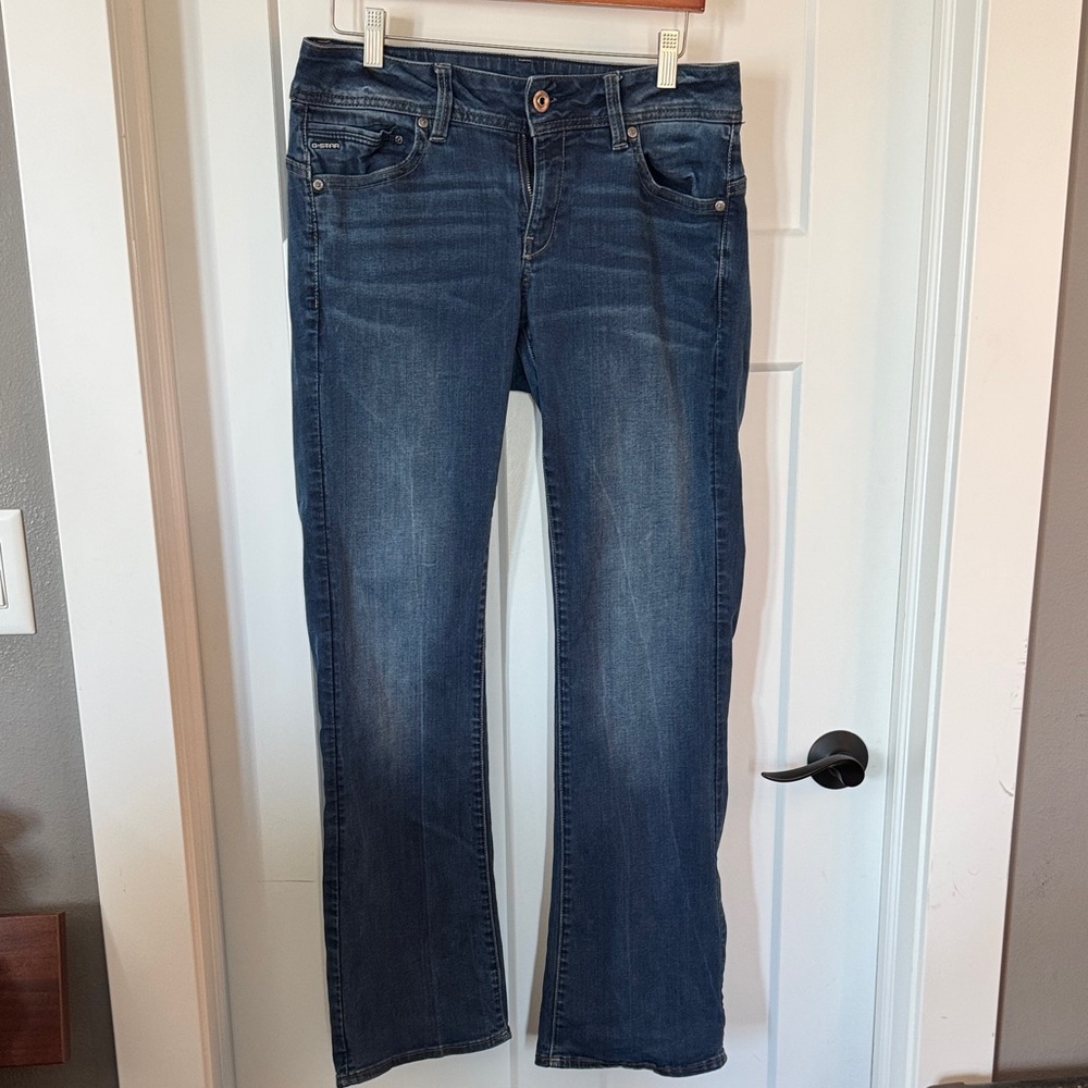 GStar Mid bootcut Dark Blue Jeans